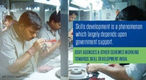 Govt Agencies & other Schemes Working Towards Skill Development India